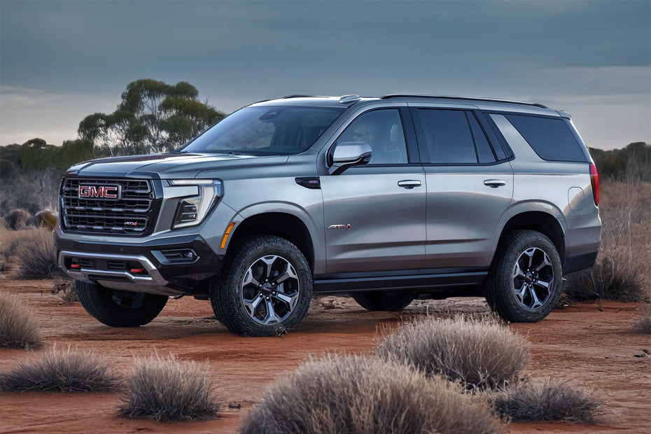 جي إم سي  يوكون  Front angle low view جي إم سي  يوكون  Front angle low view