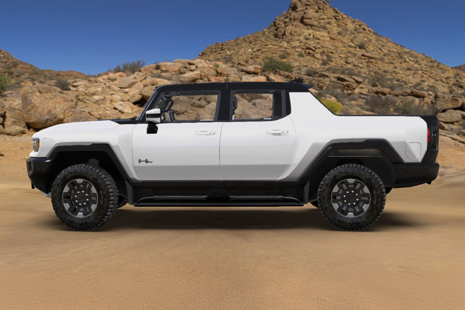 Hummer EV Pickup Side view Hummer EV Pickup Side view