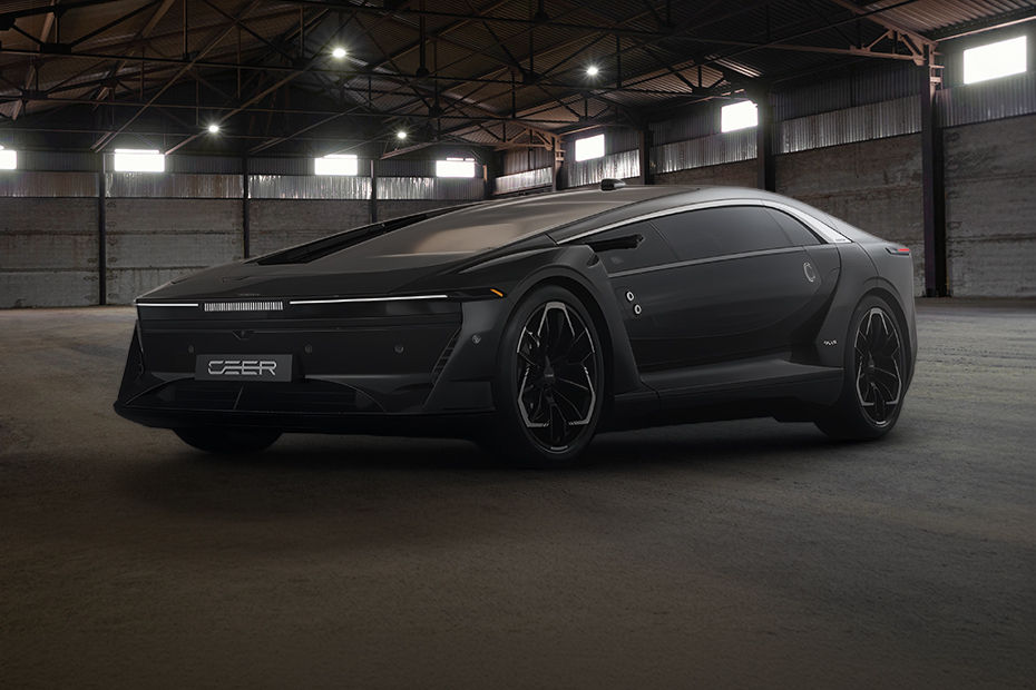 Ceer  Exobot Sedan Front angle low view