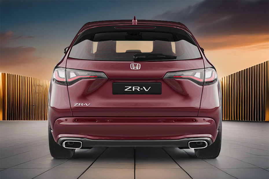 Full Rear View of Honda ZR-V Full Rear View of Honda ZR-V