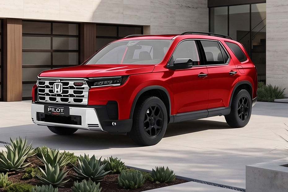 Honda  Pilot Front angle low view