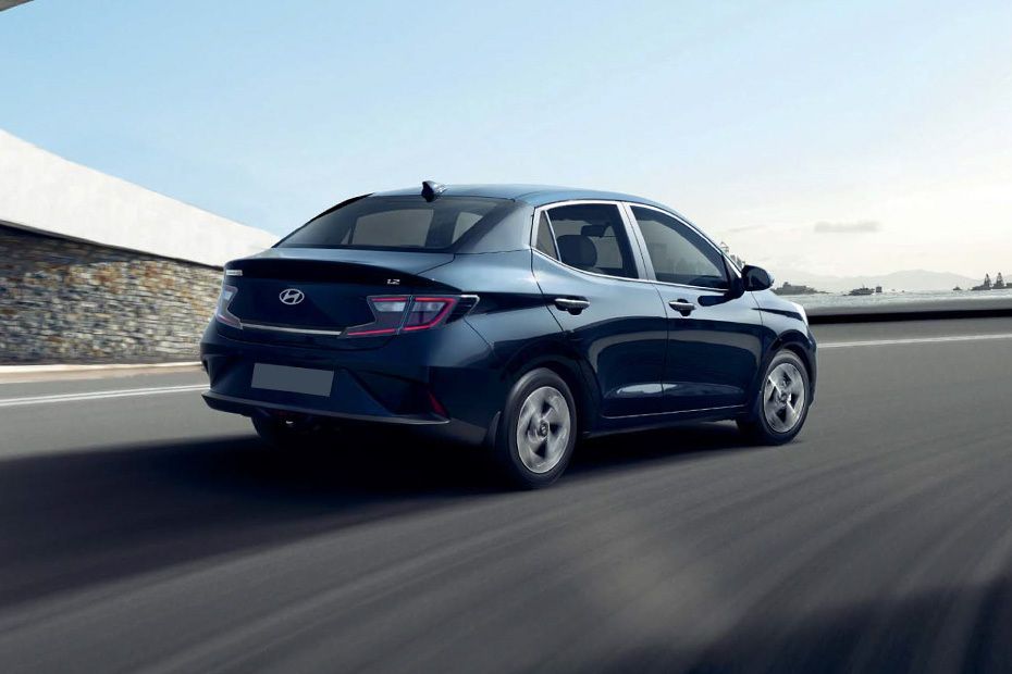 Grand i10 Rear angle view Grand i10 Rear angle view
