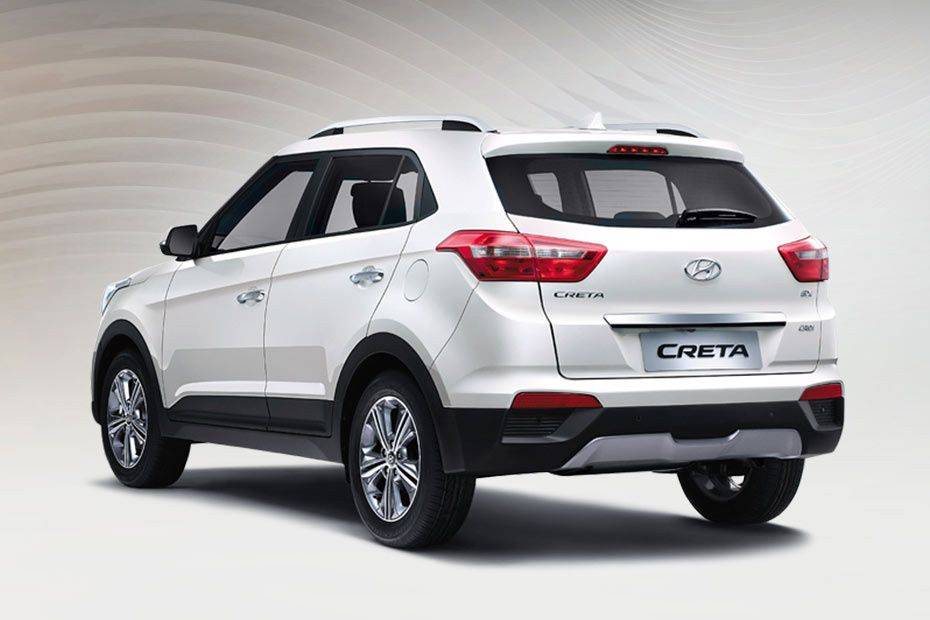 Rear Cross Side View of Hyundai Creta(2021-2022) Rear Cross Side View of Hyundai Creta(2021-2022)