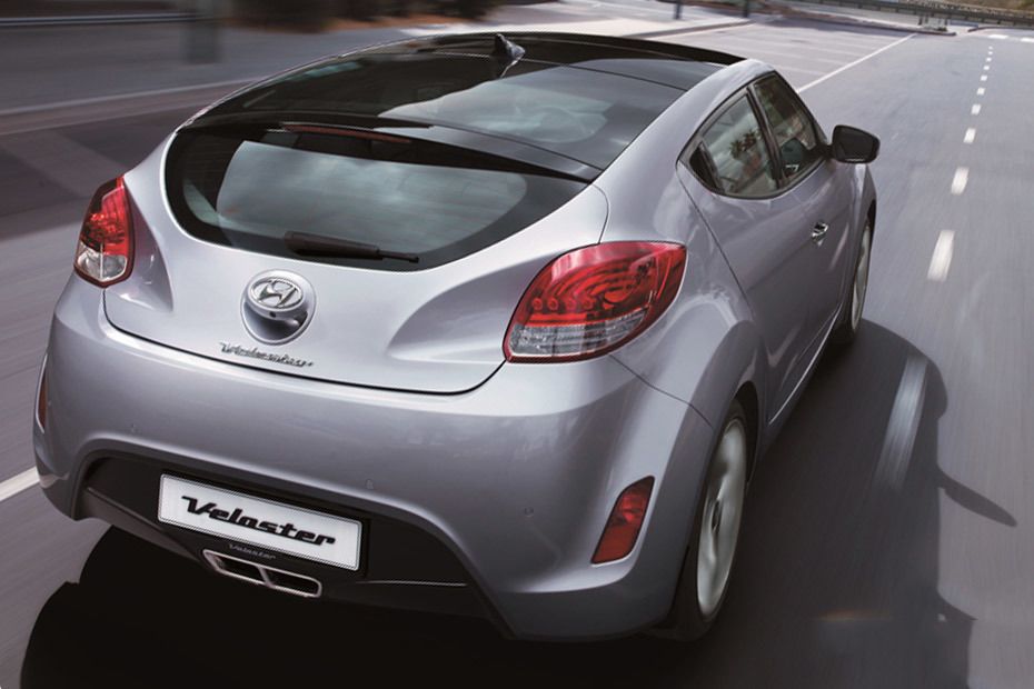 Veloster Rear angle view Veloster Rear angle view