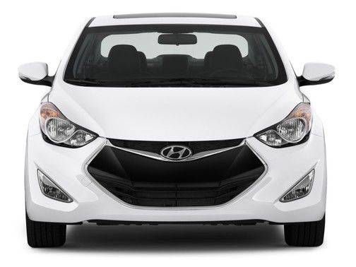 Full Front View of Elantra Coupe Full Front View of Elantra Coupe
