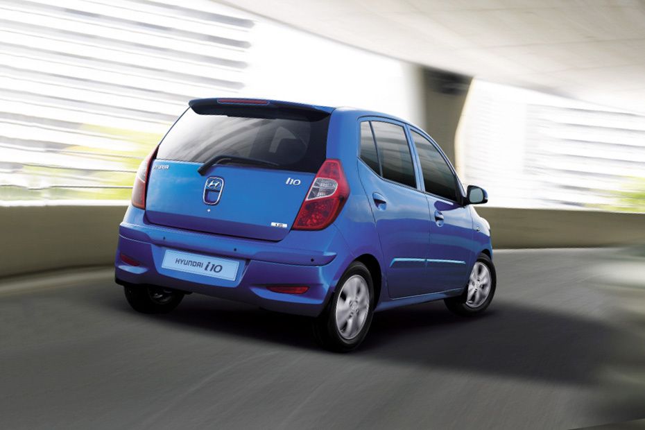 i10 Rear angle view i10 Rear angle view