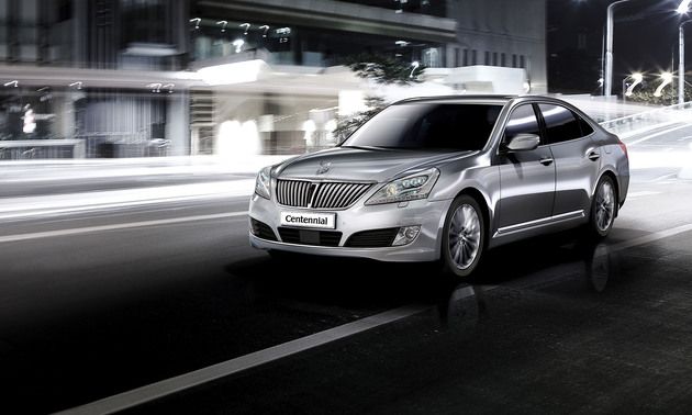 Hyundai Centennial Front Angle High View