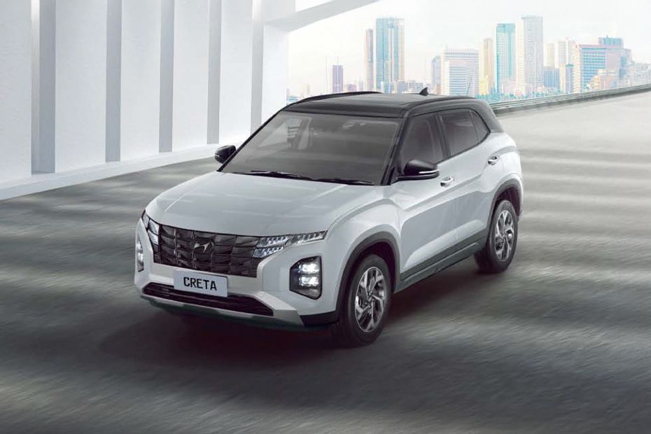 Hyundai Creta (2022-2023) Front Angle High View Hyundai Creta (2022-2023) Front Angle High View