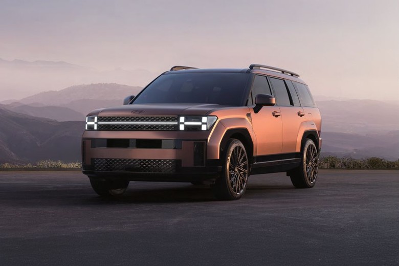 Hyundai  Santa Fe Front angle low view