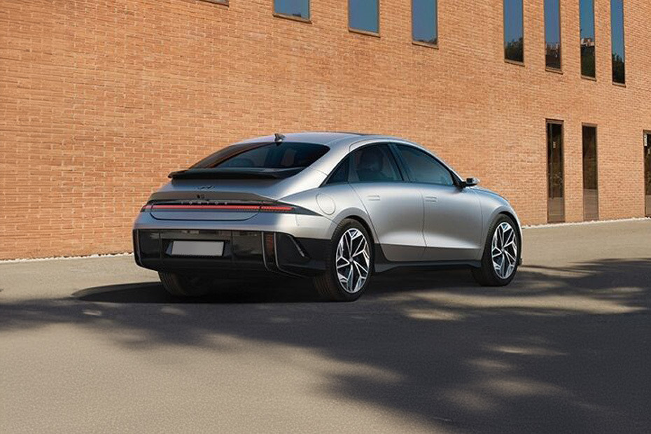Ioniq 6 Rear angle view Ioniq 6 Rear angle view