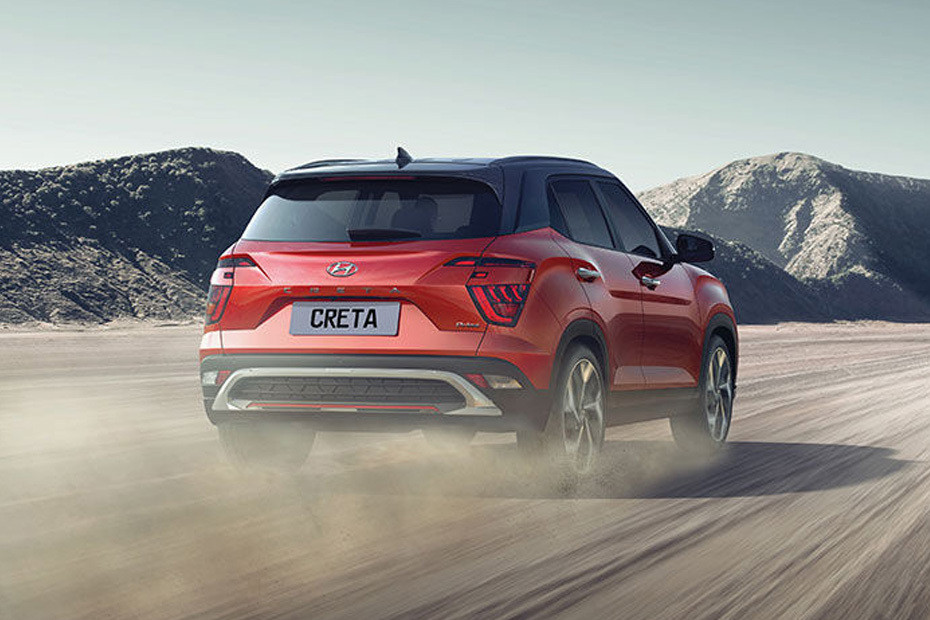 (2023-2024)كريتا Rear angle view (2023-2024)كريتا Rear angle view