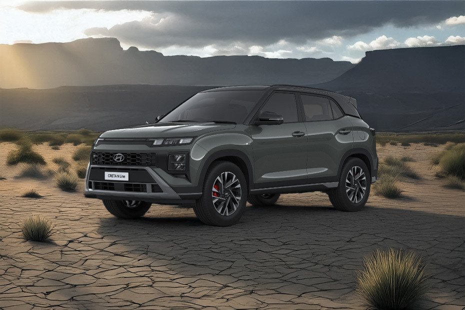 Hyundai Creta Front Side View Hyundai Creta Front Side View