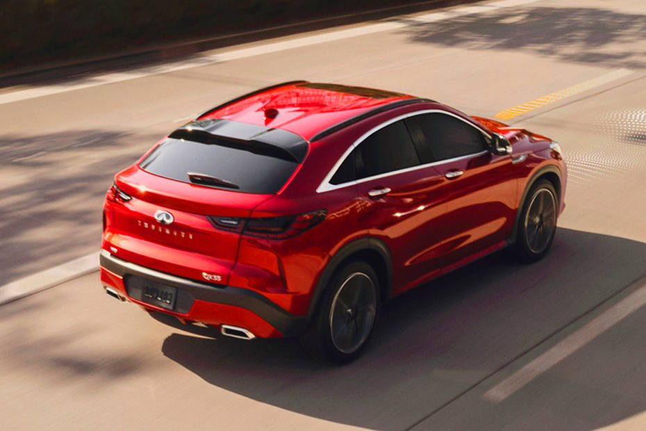 QX55 Rear angle view QX55 Rear angle view