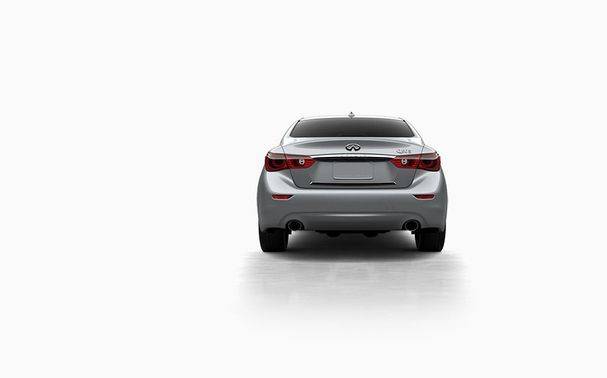 Full Rear View of Infiniti Q50 Hybrid Full Rear View of Infiniti Q50 Hybrid