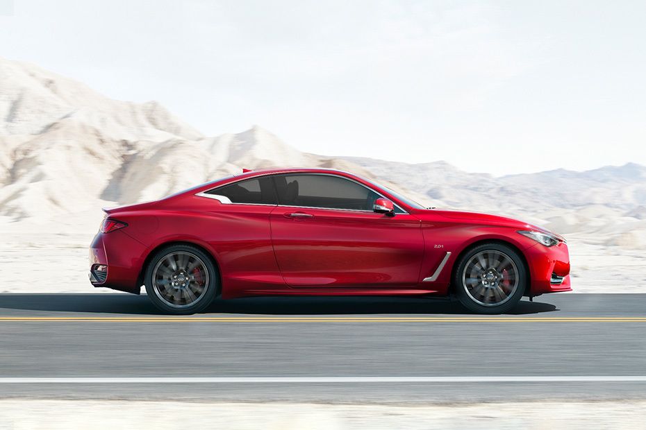 Infiniti Q60 Drivers Sideview Infiniti Q60 Drivers Sideview