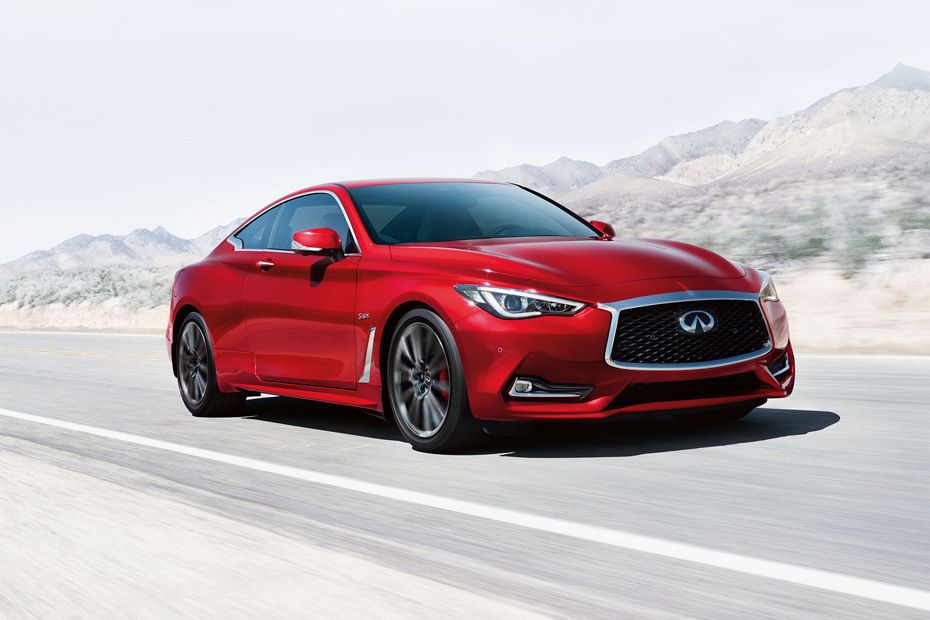 Infiniti Q60 Front Cross Side View Infiniti Q60 Front Cross Side View