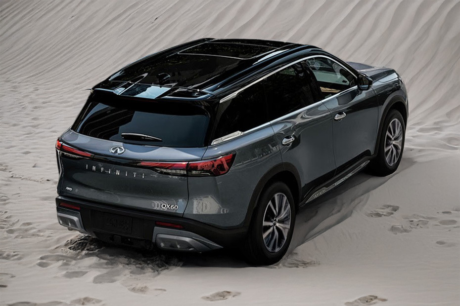 QX60 Rear angle view QX60 Rear angle view