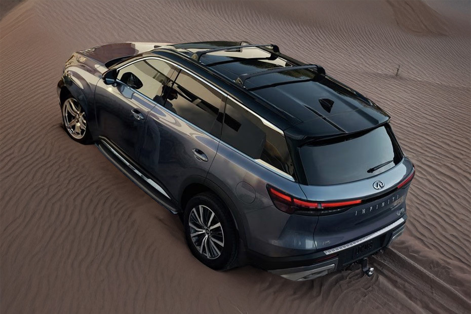 Rear Cross Side View of Infiniti QX60 Rear Cross Side View of Infiniti QX60