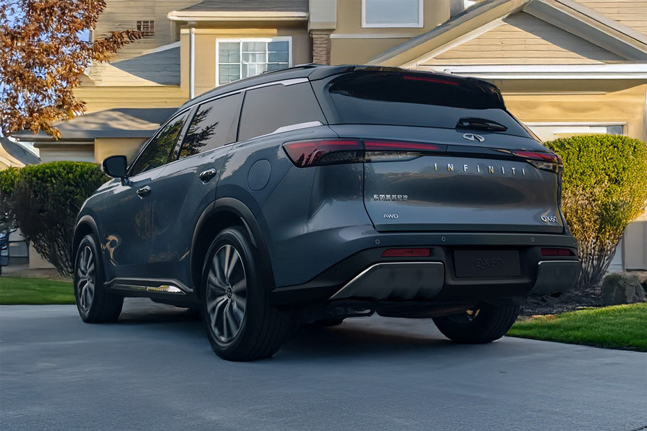 Rear Medium View of Infiniti QX60 Rear Medium View of Infiniti QX60