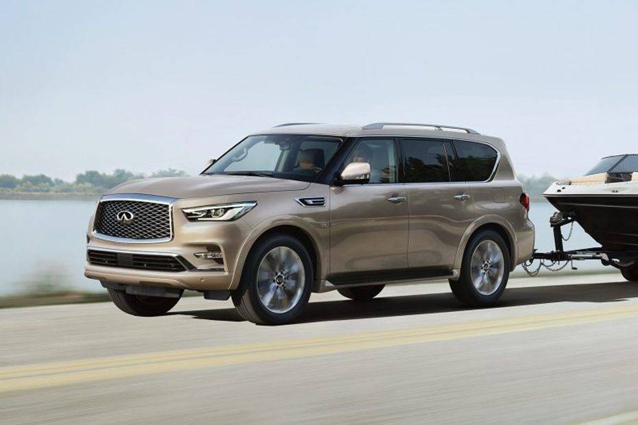 Infiniti QX80 (2022-2024) Front Side View Infiniti QX80 (2022-2024) Front Side View