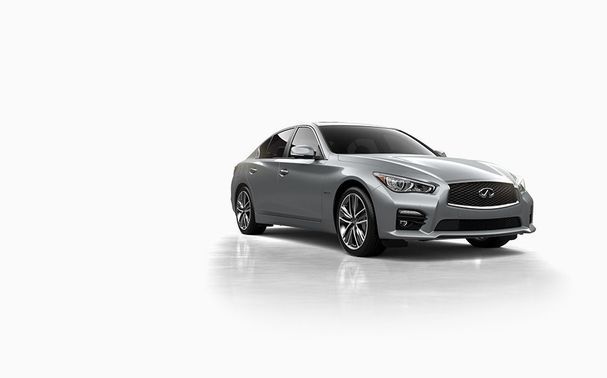 انفنتي Q50S Hybrid Front Medium View انفنتي Q50S Hybrid Front Medium View