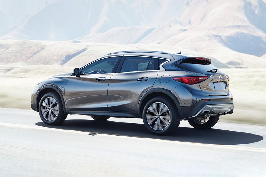 Rear Cross Side View of انفنتي QX30 Rear Cross Side View of انفنتي QX30