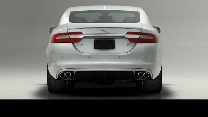 Full Rear View of جاكوار XFR Full Rear View of جاكوار XFR