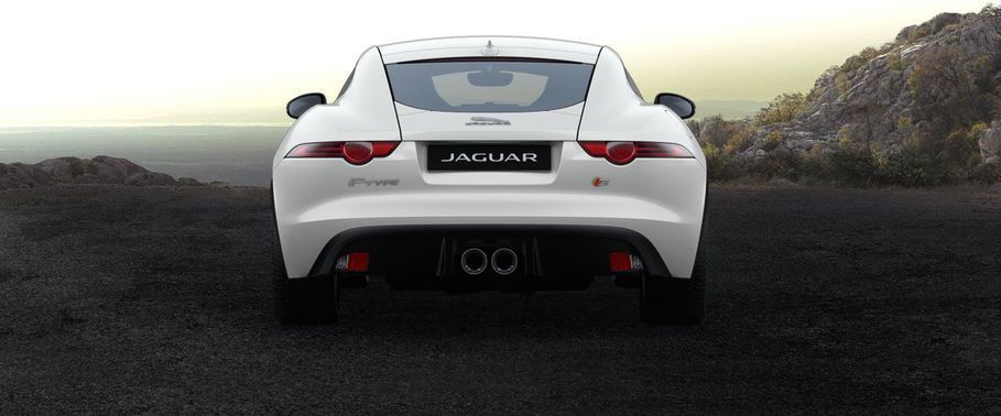 Full Rear View of جاكوار F Type S Coupe Full Rear View of جاكوار F Type S Coupe