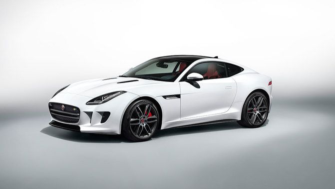 F Type R AWD Coupe Side view F Type R AWD Coupe Side view