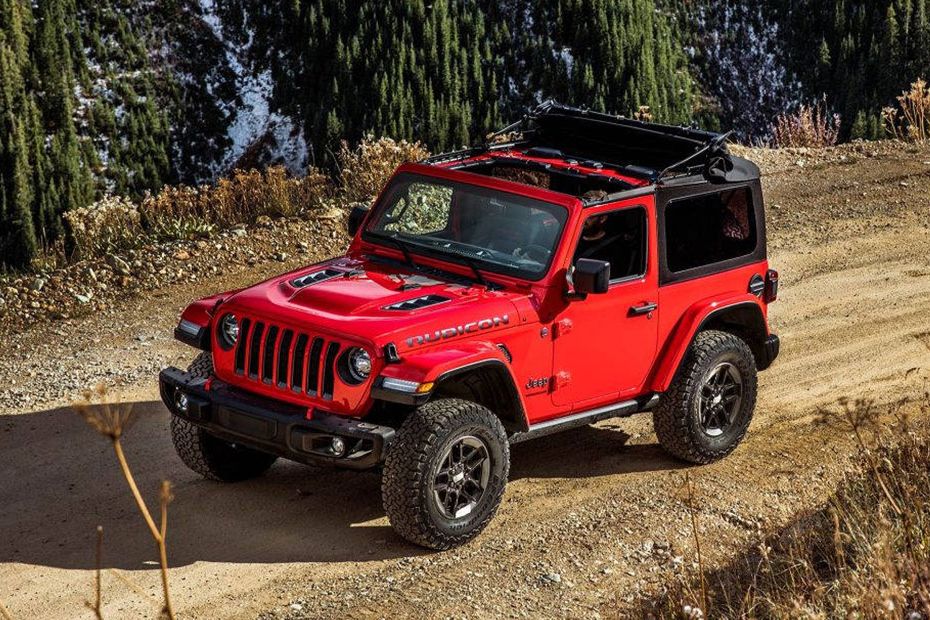 Jeep Wrangler (2022-2023) Front Side View Jeep Wrangler (2022-2023) Front Side View