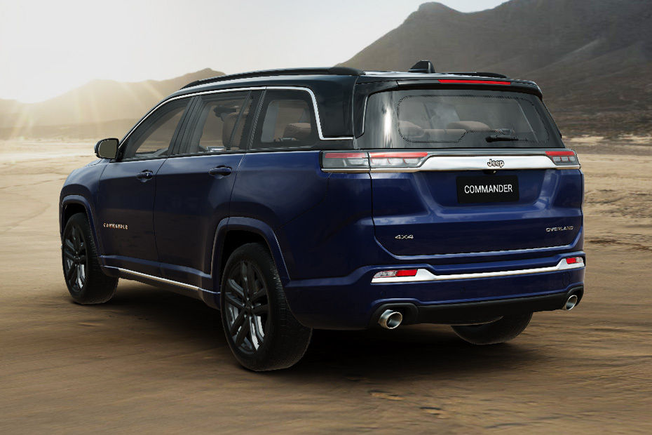 Rear Medium View of Jeep Commander