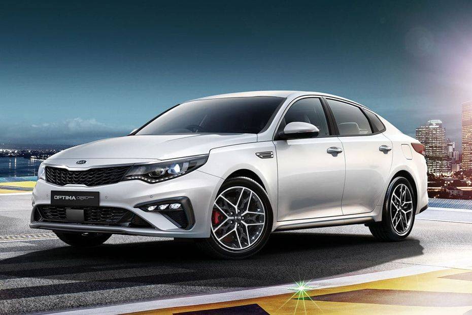 KIA Optima Front Side View KIA Optima Front Side View