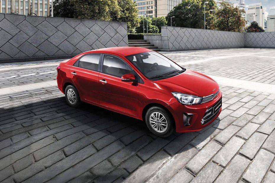 KIA Pegas Front Angle High View KIA Pegas Front Angle High View