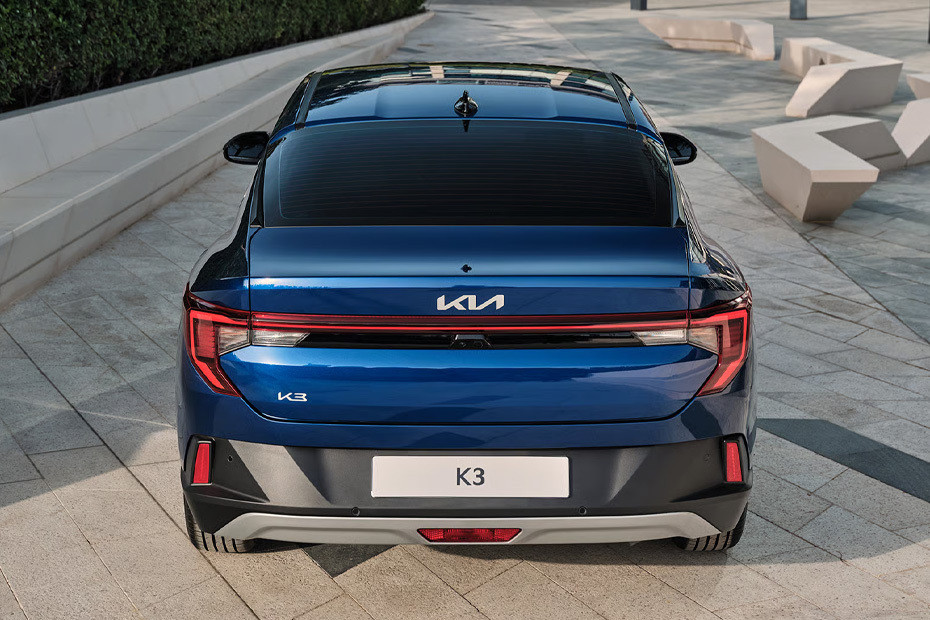Full Rear View of KIA K3 Full Rear View of KIA K3