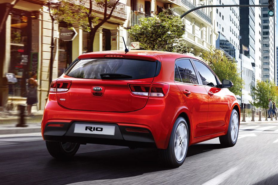 Rio 5-Door Rear angle view Rio 5-Door Rear angle view