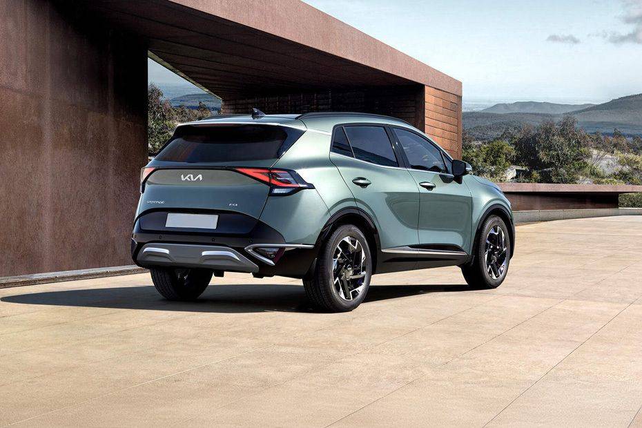 Sportage Rear angle view Sportage Rear angle view
