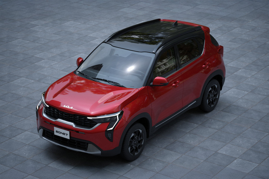 KIA Sonet Front angle low view KIA Sonet Front angle low view
