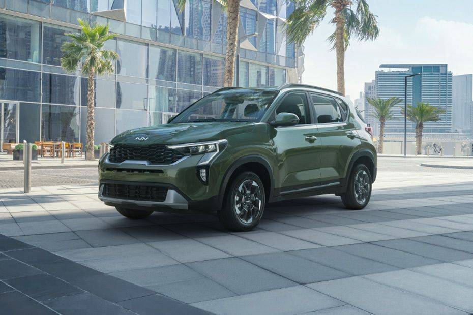 KIA Sonet Front Cross Side View KIA Sonet Front Cross Side View