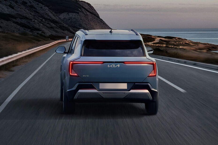 Full Rear View of KIA EV5 Full Rear View of KIA EV5