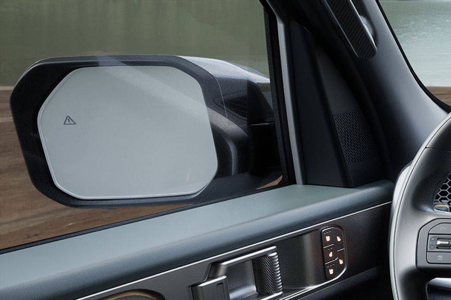 كيا تاسمان Drivers Side Mirror Rear Angle كيا تاسمان Drivers Side Mirror Rear Angle