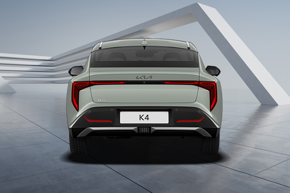 Full Rear View of KIA K4 Full Rear View of KIA K4