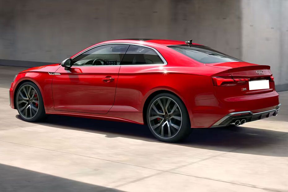 S5 Coupe Rear angle view S5 Coupe Rear angle view