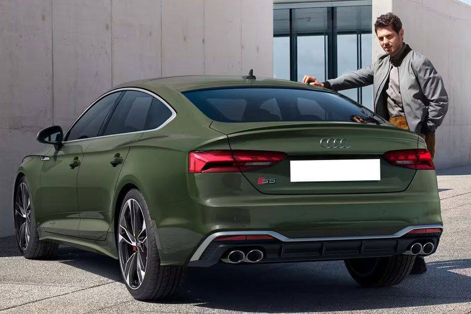 S5 Sportback Rear angle view S5 Sportback Rear angle view