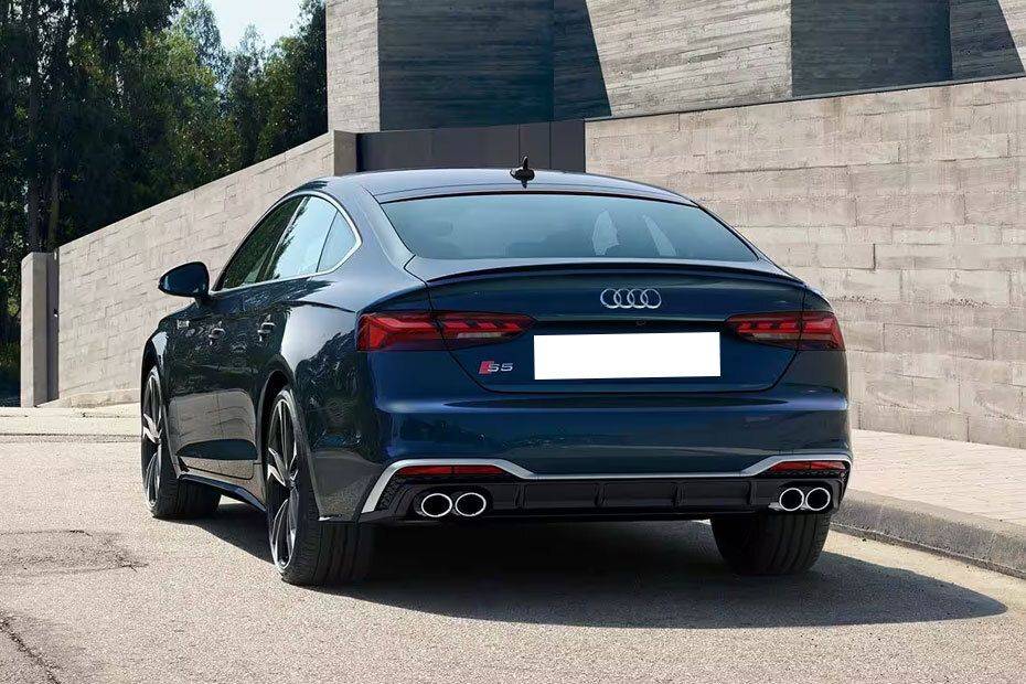 Rear Medium View of Audi S5 Sportback Rear Medium View of Audi S5 Sportback
