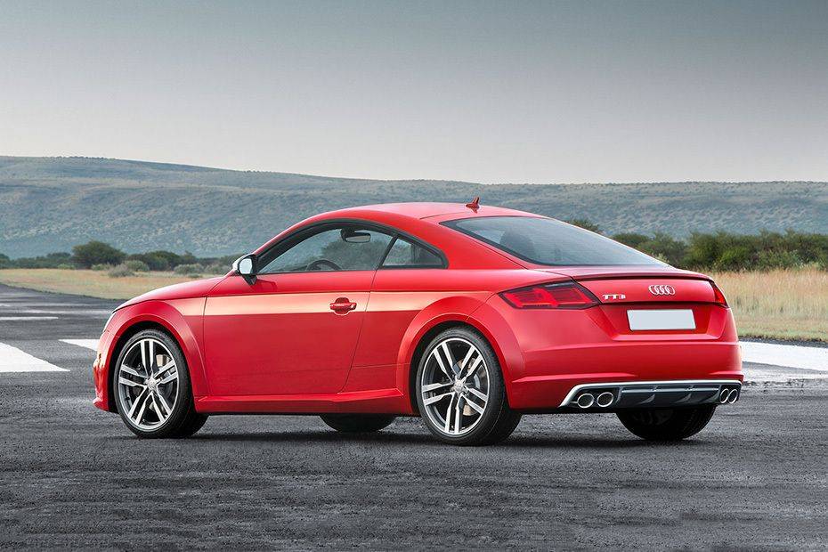 Rear Cross View of Audi TTS Coupe Rear Cross View of Audi TTS Coupe
