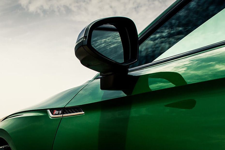 Audi RS 5 Coupe Drivers Side Mirror Rear Angle Audi RS 5 Coupe Drivers Side Mirror Rear Angle
