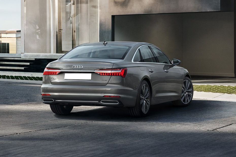 Rear Medium View of Audi A6 Rear Medium View of Audi A6