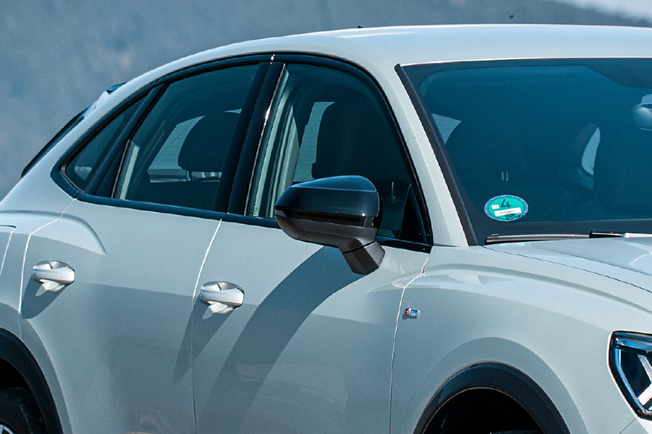 Audi Q3 Sportback Drivers Side Mirror Front Angle Audi Q3 Sportback Drivers Side Mirror Front Angle