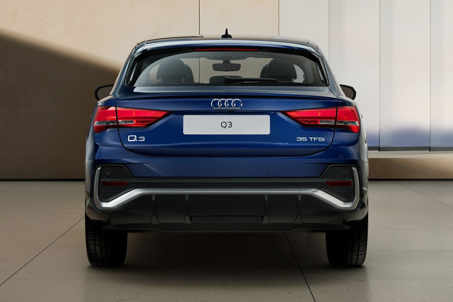 Full Rear View of Audi Q3 Sportback Full Rear View of Audi Q3 Sportback