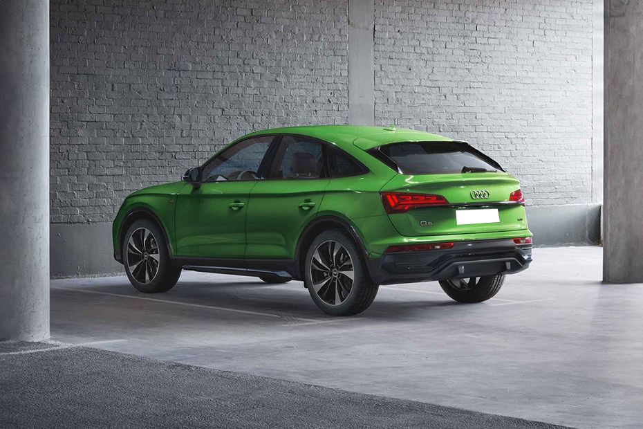 Q5 Sportback Rear angle view Q5 Sportback Rear angle view